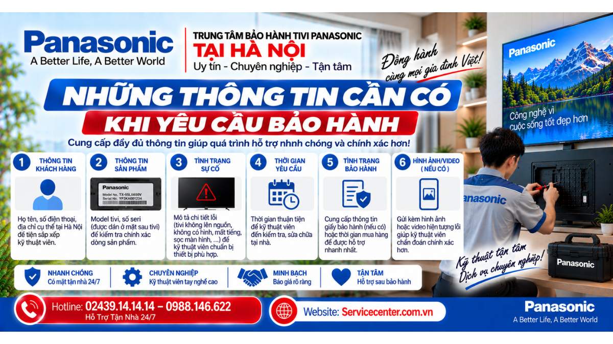 Những Thông Tin Cần Có Khi Yêu Cầu Bảo Hành Website: Servicecenter.com.vn 📞 Hotline: 02439.14.14.14 – 0988.146.622 – Hỗ Trợ Tận Nhà 24/7